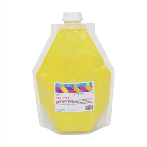 Kyocera Mita TK895, 590, 5230, 5240 Sarı Muadil Toner, (500GM FOIL BAG), (Made in USA)