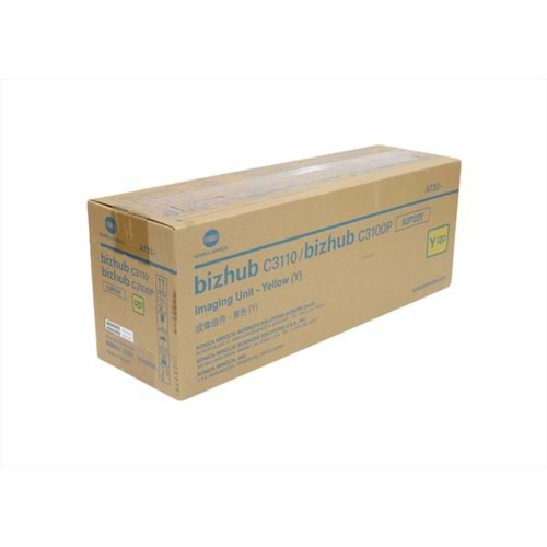 Konica Minolta, BIZHUB C 3100, 3110 Yellow Imaging Unit, IUP23Y, Orjinal