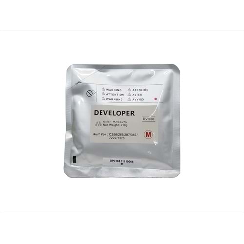 KN, DV-214 Kırmızı Muadil Developer, C227, C287, DV214M, 221M, 226M, 311M, 313M, 512M, 619M, 210g, YCF