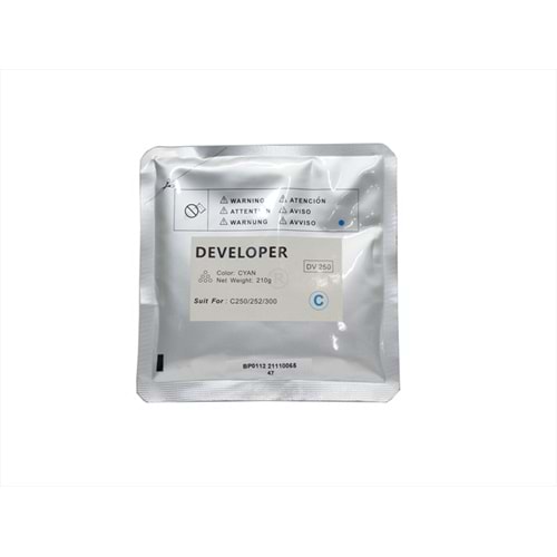 KN, DV-315C Mavi Muadil Developer, BIZHUB C 250 I, BIZHUB C 300 I, BIZHUB C 360 I, DV-315C, YCF