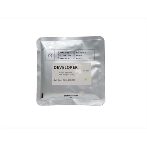 KN, DV-315Y Sarı Muadil Developer, BIZHUB C 250 I, BIZHUB C 300 I, BIZHUB C 360 I, DV-315Y, YCF