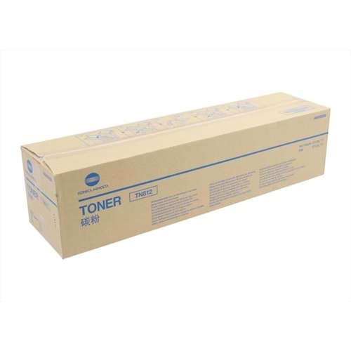 Konica Minolta, TN-812K Siyah Toner, Bizhup 758, Orjinal