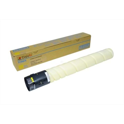 KN, TN-324Y Sarı Copyfix Toner, Bizhub C258, C368, A8DA250, YCF