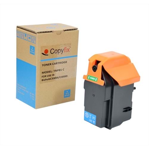 KN, TNP-81C Mavi Copyfix Toner, BIZHUB C 3300 I, BIZHUB C 4000 I, YCF