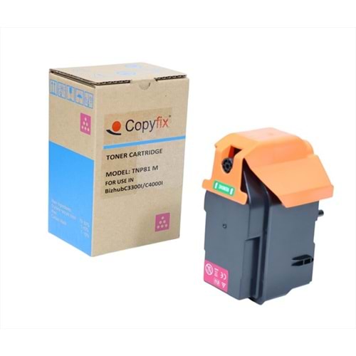 KN, TNP-81M Kırmızı Copyfix Toner, BIZHUB C 3300 I, BIZHUB C 4000 I, YCF