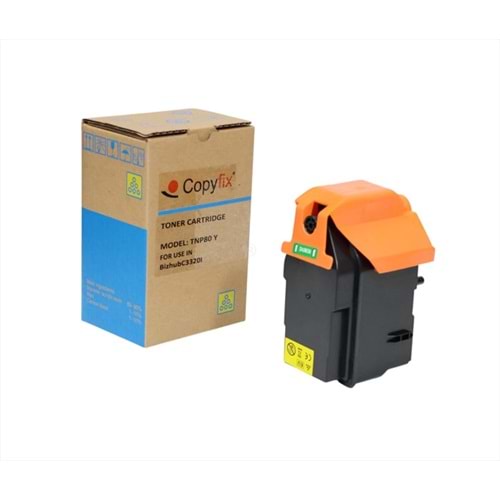 KN, TNP-80Y Sarı Copyfix Toner, BIZHUB C 3320 I, BIZHUB C 3321 I, YCF