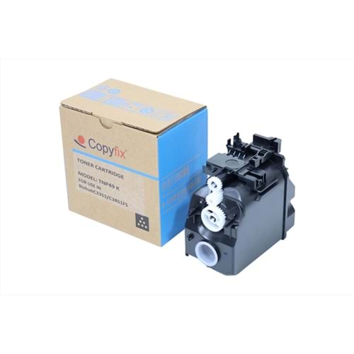 KN, TNP-49K Siyah Copyfix Toner, Bizhub C3351, C3851, YCF