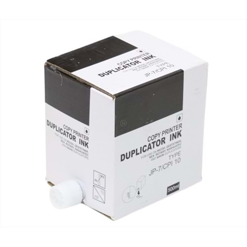 Ricoh JP-7 Mürekkep , JP 735 , JP 750 , PRIPORT DX 2330 , DX 2430 ,TYPE JP-7 , 500 ML , HCF