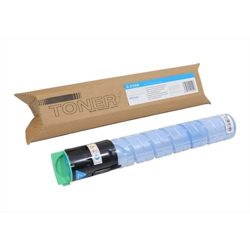 Ricoh MP C2030 Mavi Muadil Toner, AFICIO MP C 2050, C 2530, C 2550, C 2551, 841197, 135 Gr.(Made in USA)