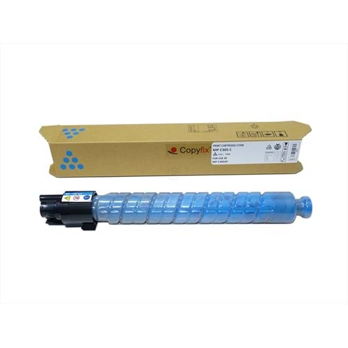Ricoh MP C305 Mavi Copyfix Toner, AFICIO MP C 305 SP, MP C 305 SPF, 841595, YCF
