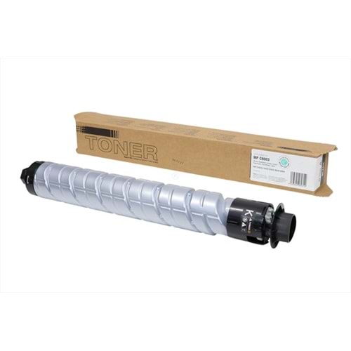 Ricoh C6003 Siyah Muadil Toner, AFICIO MP C 4503, MP C 5503 MP C 6003, MP C 6004, 841853, 544 Gr. (Made in USA)