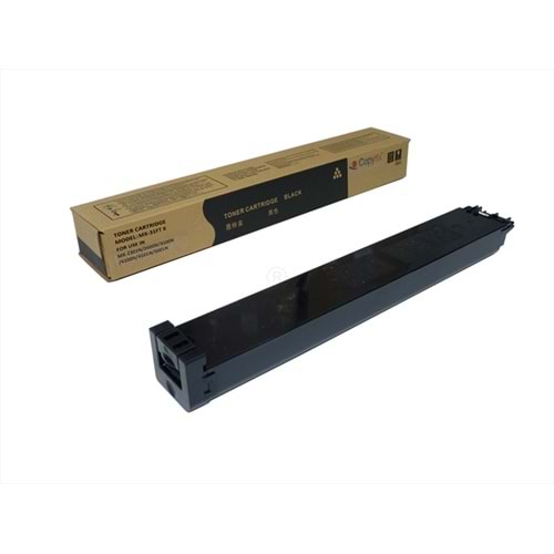 Sharp MX 2301 Siyah Copyfix Toner, MX 2301, 2600, 3100, 4100, 4101, 5000, 5001, MX-31GTBA, YCF