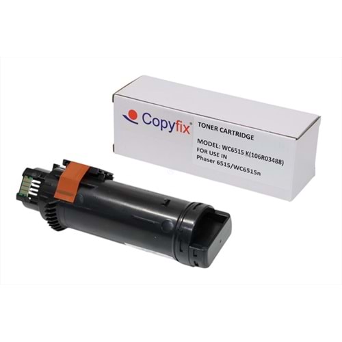 Xerox WC 6515 Siyah Copyfix Toner, PHASER 6510, WORKCENTRE 6515, WORKCENTRE 6515, 106R03488, YCF