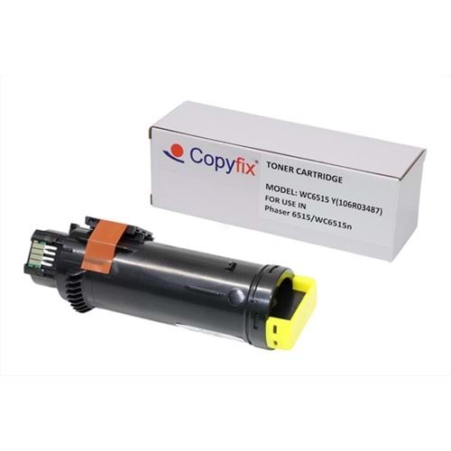 Xerox WC 6515 Sarı Copyfix Toner, PHASER 6510, WORKCENTRE 6515, WORKCENTRE 6515, 106R03487, YCF