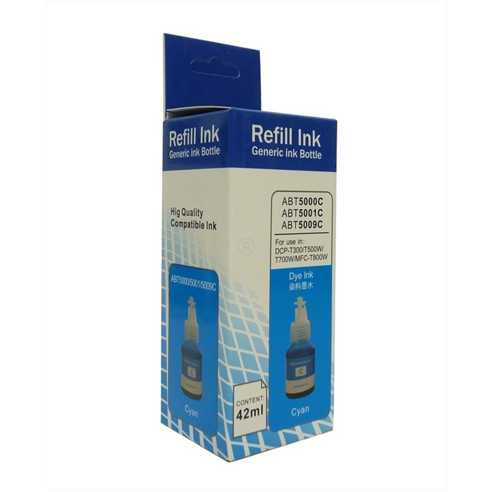 Brother, Mavi Refill Ink, Universal, BT-5000, BT-6000, 42ml Techprint