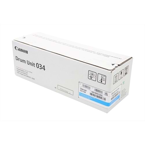 Canon 034 Cyan Drum Unit, IR C 1225, IR C 1225 IF, (9457B001AA) Orjinal