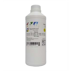 Canon, PFI-706, PFI-701 Yellow Dolum Mürekkebi, (Pigment)1 Litre, CF