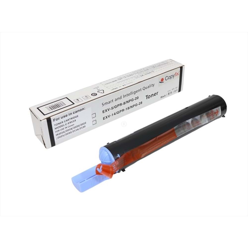 Canon C-EXV 14 Siyah Copyfix Toner, IR 2016, IR 2020, (400g), YCF