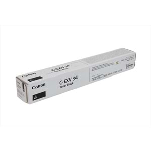 Canon C-EXV 34 Siyah Toner, C 2020, 2030, 3782B002AA, Orjinal