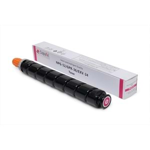 Canon C-EXV 34 Kırmızı Copyfix Toner, C 2020, 2030, 3784B002AA, YCF