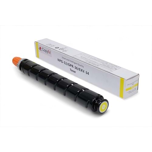 Canon C-EXV 34 Sarı Copyfix Toner, C 2020, 2030, 3785B002AA, YCF