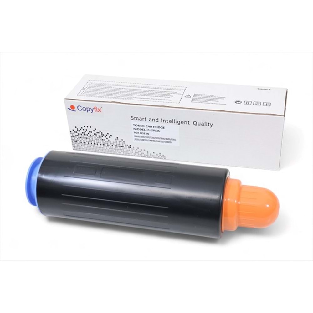 Canon C-EXV 35 Siyah Copyfix Toner, IR ADVANCE 8085, 8095, IR ADVANCE DX 8705, DX 8995, 3764B002AA, (2000g), YCF Performans