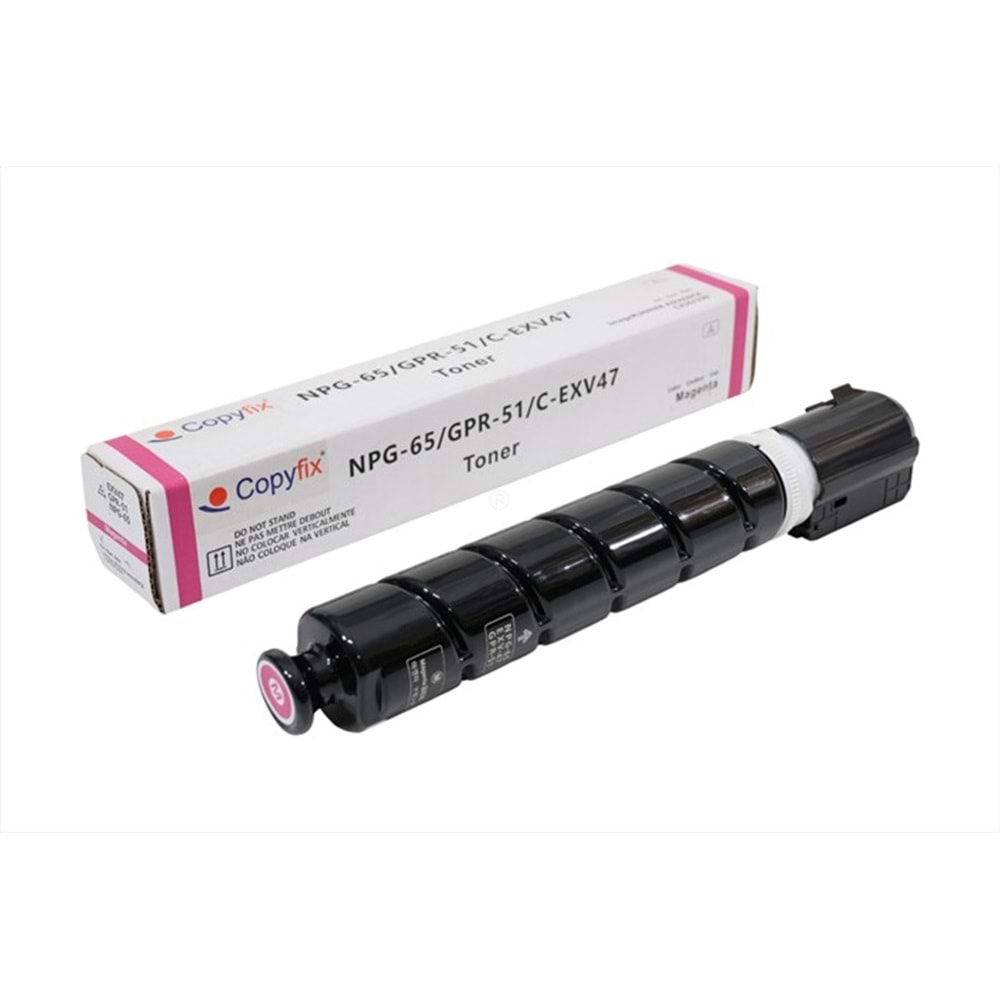 Canon C-EXV 47 Kırmızı Copyfix Toner, IR ADVANCE C 250, C 255, C 350, C 351, C 355, YCF