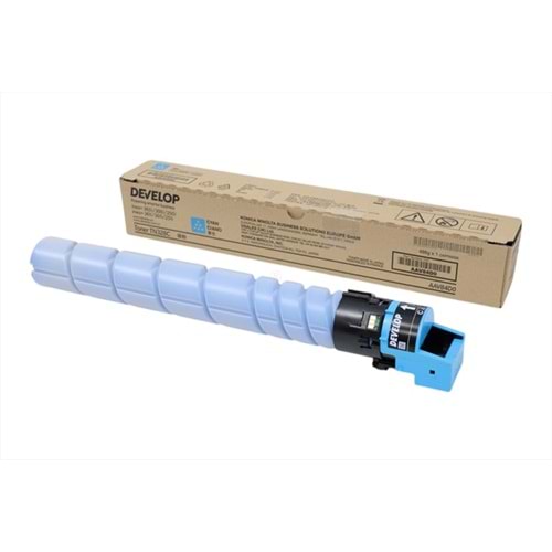 Develop TN-328C Mavi Toner , INEO + 250 I , INEO + 300 I , INEO + 360 I , AAV84D0 , Orjinal