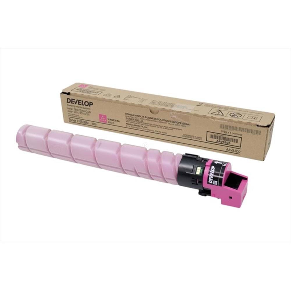 Develop TN-328M Kırmızı Toner , INEO + 250 I , INEO + 300 I , INEO + 360 I , AAV83D0 , Orjinal