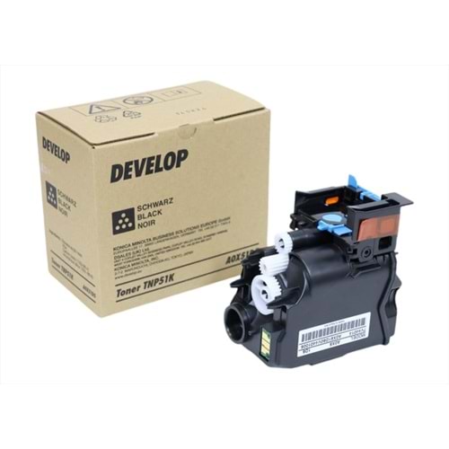 Develop TNP-51K Siyah Toner, INEO + 3110P, Orjinal