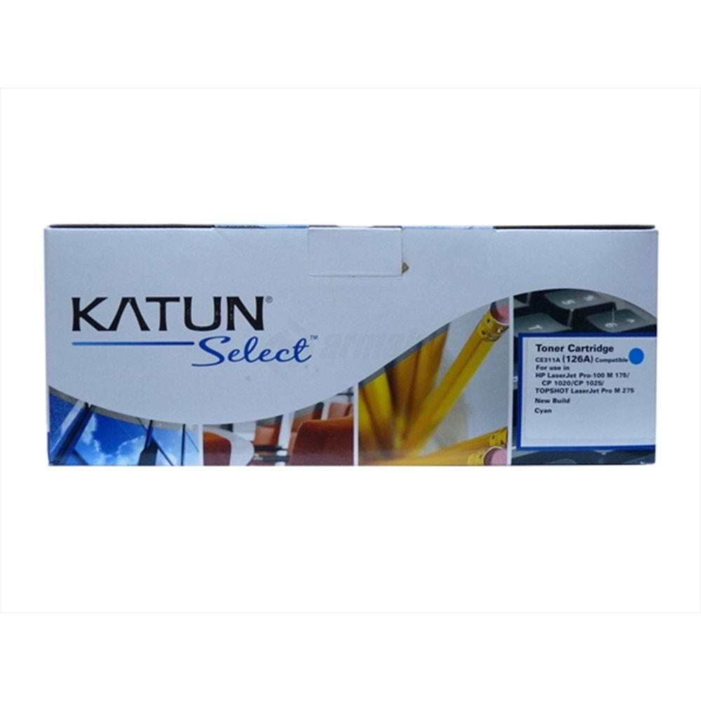 HP CE311A (126A) Mavi Toner Kartuş, Topshot Lj Pro M 275, CE311A, (126A, K.S.43483