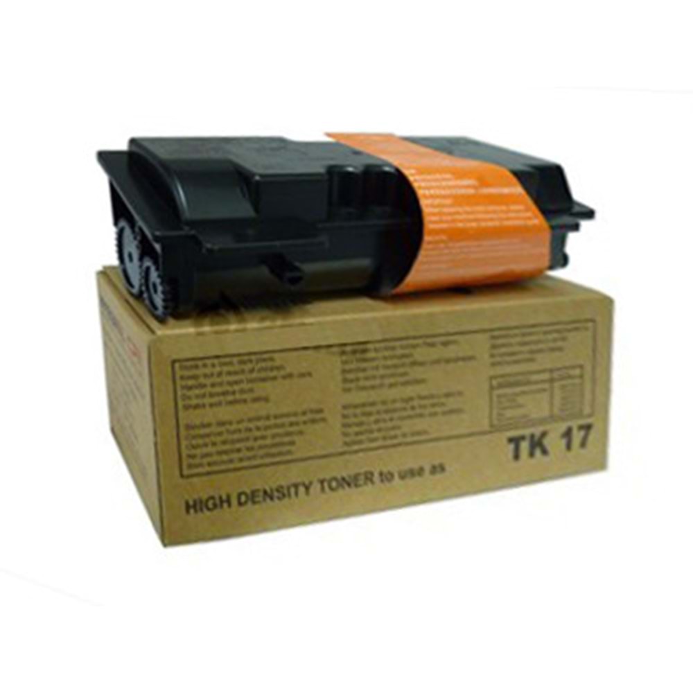 Kyocera Mita TK-17 Siyah Muadil Toner, FS 1000, FS 1000N, FS 1010, FS 1050 (Made in EU)