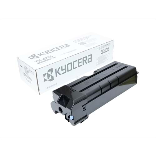 Kyocera Mita TK-6725 Siyah Toner, TASKALFA 7002 I, 7003 I, 8002 I, 8003 I, 9002 I, 9003 I, Orjinal