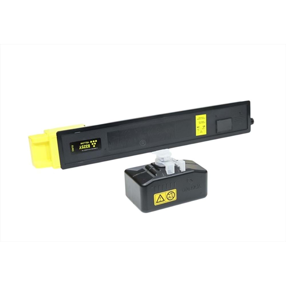 Kyocera Mita TK-8325 Sarı Muadil Toner, TASKALFA 2551 CI, 270 GM. (Made in USA)