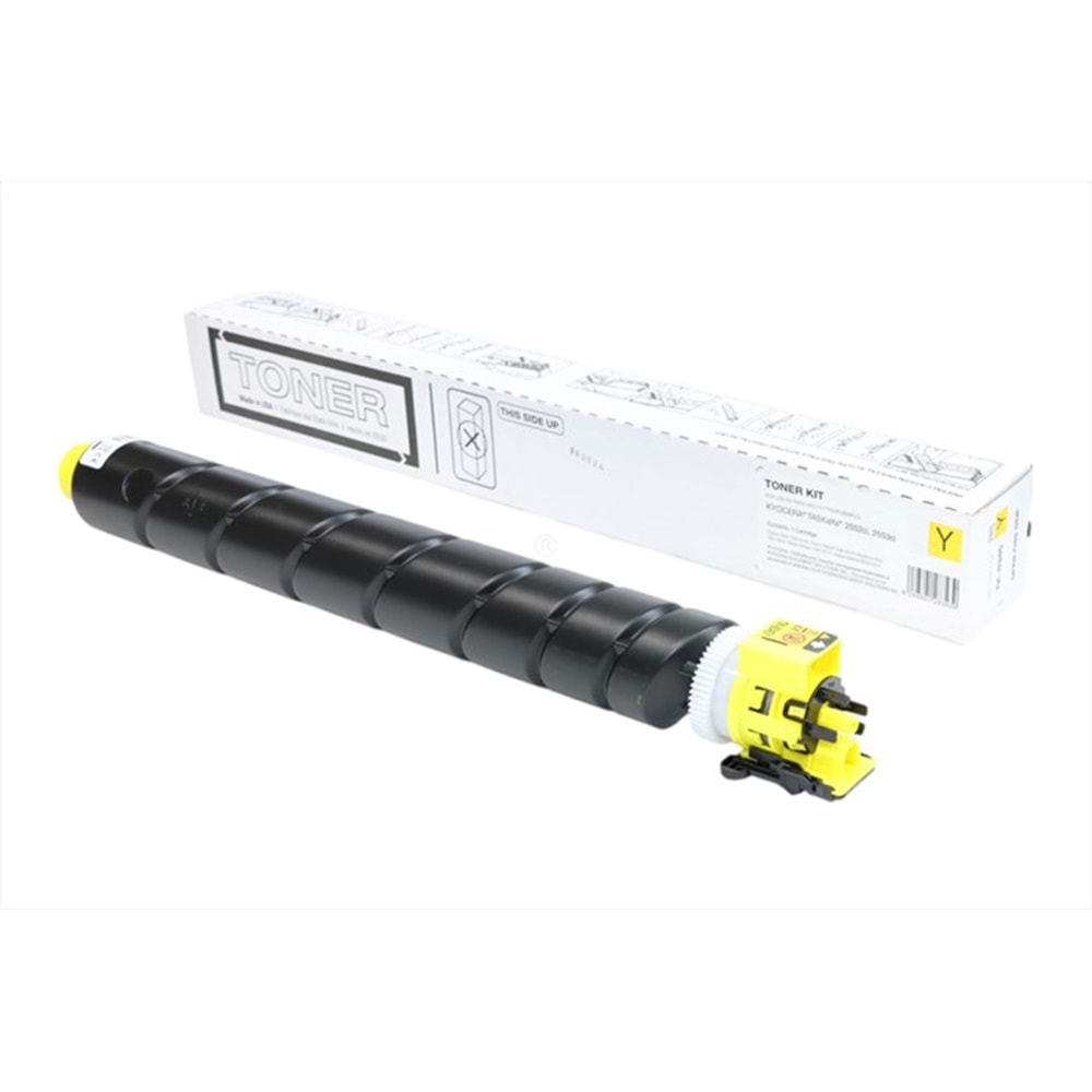 Kyocera Mita TK-8345Y Sarı Toner, TASKALFA 2552 CI, TASKALFA 2553 CI, (Made in USA)