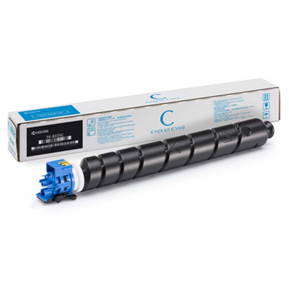 Kyocera Mita TK-8335 Mavi Toner, TASKALFA 3252 CI, TASKALFA 3253 CI, Orjinal