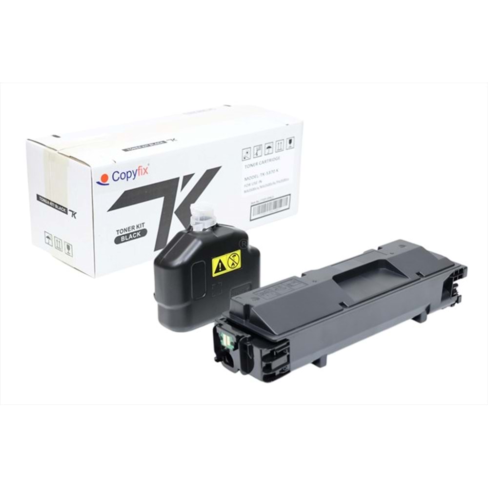 Kyocera Mita TK-5370 Siyah Copyfix Toner, ECOSYS MA 3500 CIFX, MA 3500 CIX, PA 3500 CX, YCF