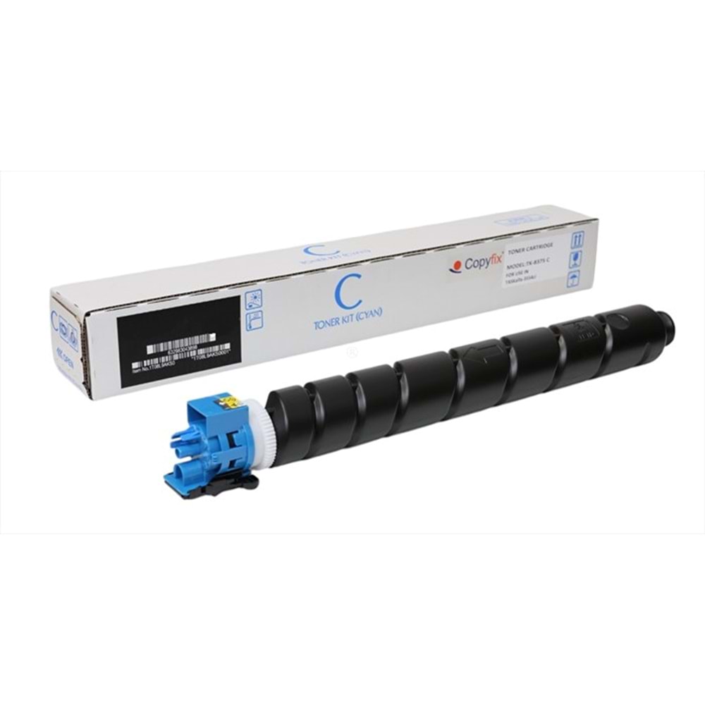 Kyocera Mita TK-8375C Mavi Copyfix Toner, TASKALFA 3554 CI, YCF