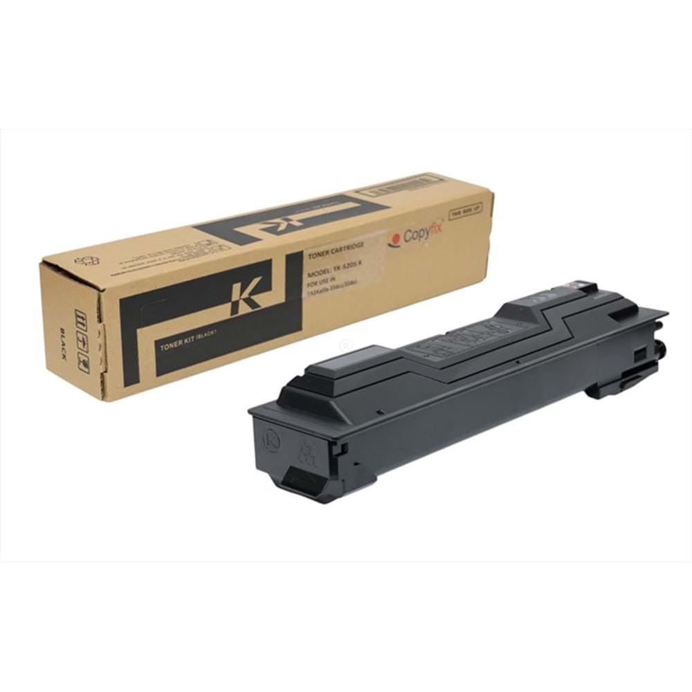 Kyocera Mita TK-5205 Siyah Copyfix Toner, TASKALFA 356 CI, TASKALFA 358 CI, YCF