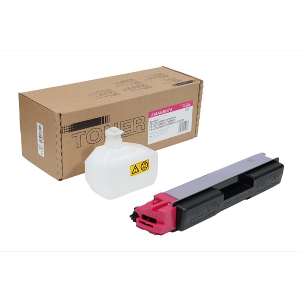 Kyocera Mita TK-590 Kırmızı Muadil Toner, ECOSYS M 6026, M 6526, FS C 2026, C 2126, C 2526, C 5250, 100 gr.(Made in USA)