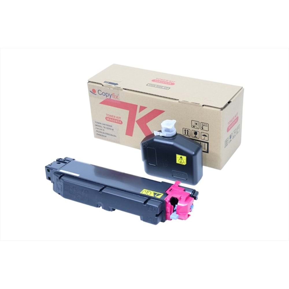 Kyocera Mita TK-5270 Kırmızı Copyfix Toner, ECOSYS M 6230 CIDN, YCF.