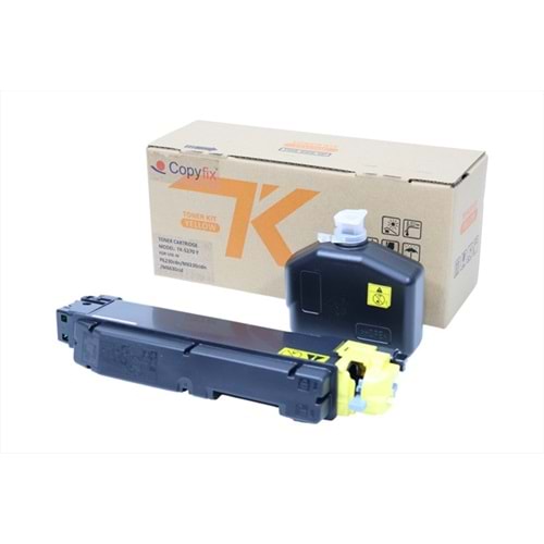 Kyocera Mita TK-5270 Sarı Copyfix Toner, ECOSYS M 6230 CIDN, YCF.