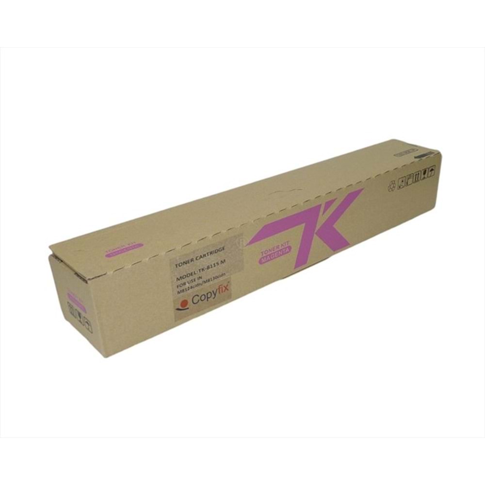 Kyocera Mita TK-8115 Kırmızı Copyfix Toner, ECOSYS M 8124 CIDN, ECOSYS M 8130 CIDN, YCF