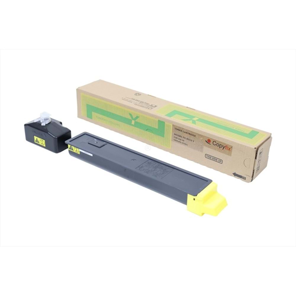 Kyocera Mita TK-8315 Sarı Copyfix Toner, TASKALFA 2550 CI, YCF