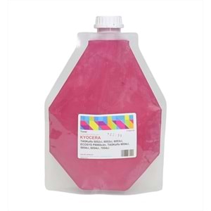 Kyocera Mita Kırmızı (Magenta) Dolum Toneri, TK-8335, TK-8345, TK-8365, TK-8375, TK-8515, TK-8525, TK-8545, TK-8555, (500GM FOIL BAG), (Made in USA)
