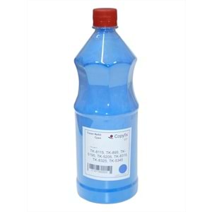 Kyocera Mita Mavi Refill Muadil Toner, TK-8115, TK-895, TK-5195, TK-5205, TK-8315, TK-8325, TK-5345, 500Gr, ICF