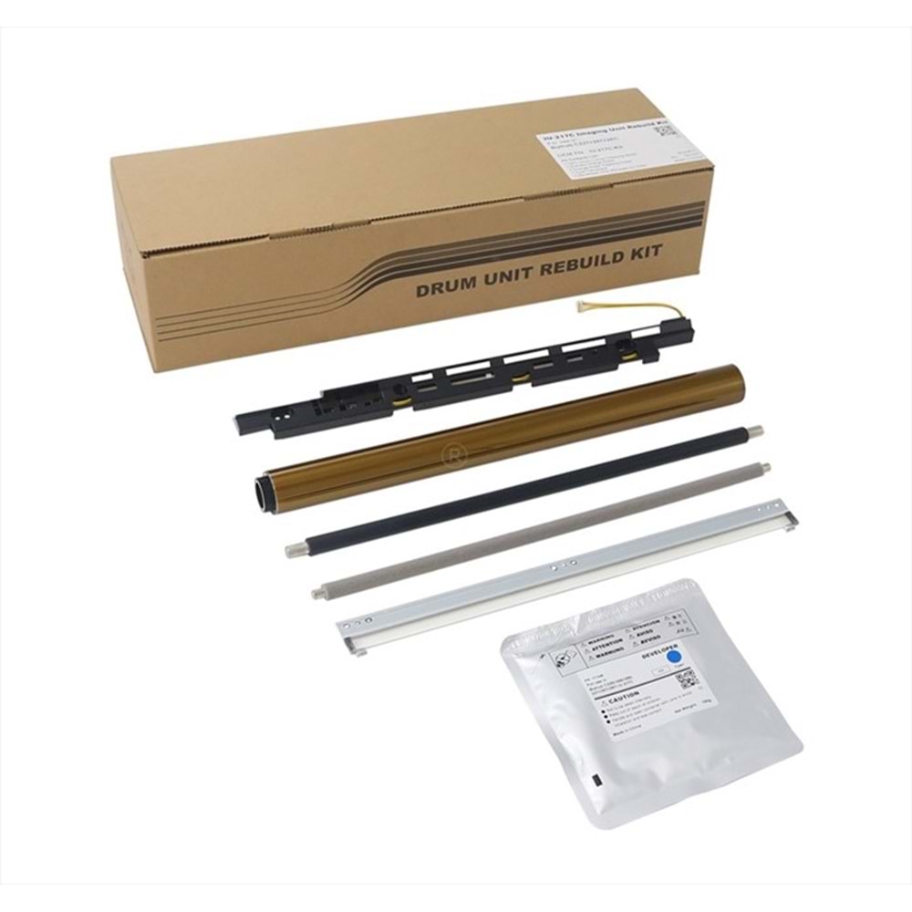 Konica Minolta IU-217C Cyan Muadil Drum Kit, Bizhub C227i, C257i, C287i, CCF, P.501037