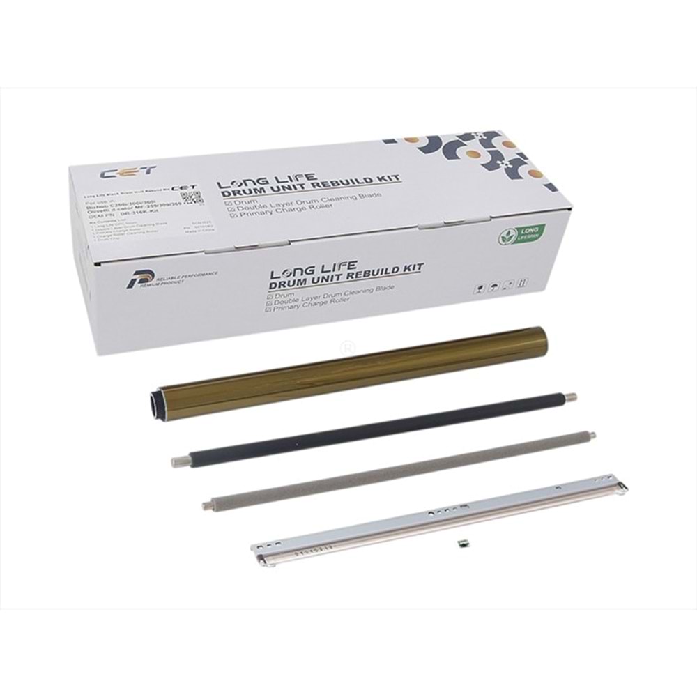 KN, DR-316, Siyah Muadil Drum Kit, Bizhub C250i, C300i, C360i, DR-316K, CCF, P.501014