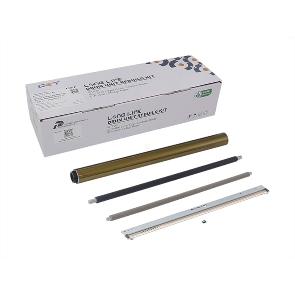 KN, DR-618 Black Muadil Drum Kit, Bizhub C450i, 550i, 650i, CCF, P.501020