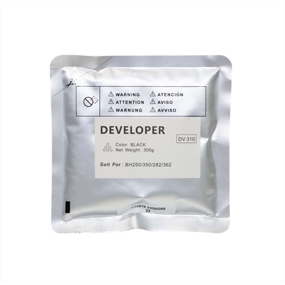 KN, DV-310 Copyfix Developer, BIZHUB 250, 282, 350, 362, DV310, 300g, YCF
